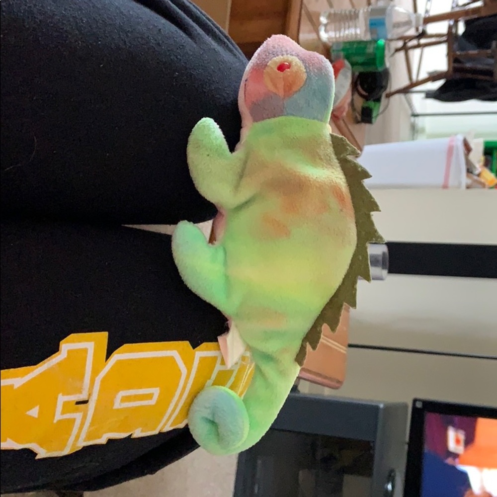 Iggy the iguana beanie baby